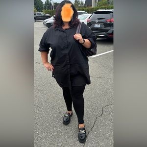 Women’s plus size cotton dress.